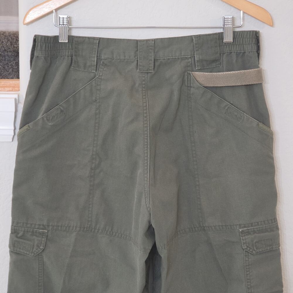 5.11 Tactical Pants Men's 34x30 Taclite Pro Ripstop Cargo Utility Hiking Green - Picture 5 of 8